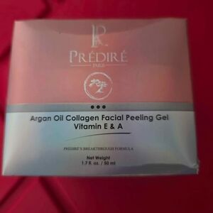 Argan Oil Collagen Facial Peeling Gel - Pink